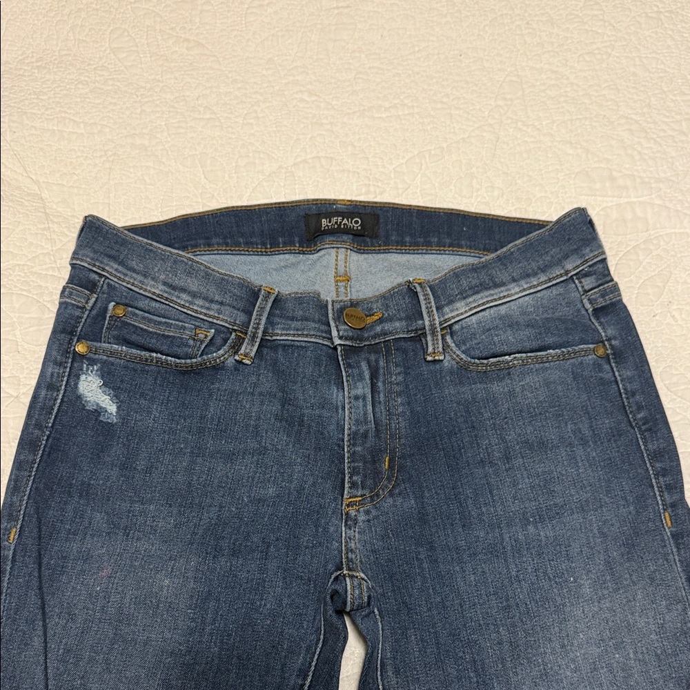 Buffalo David Bitton Women's Medium Blue Boot Cut Jeans